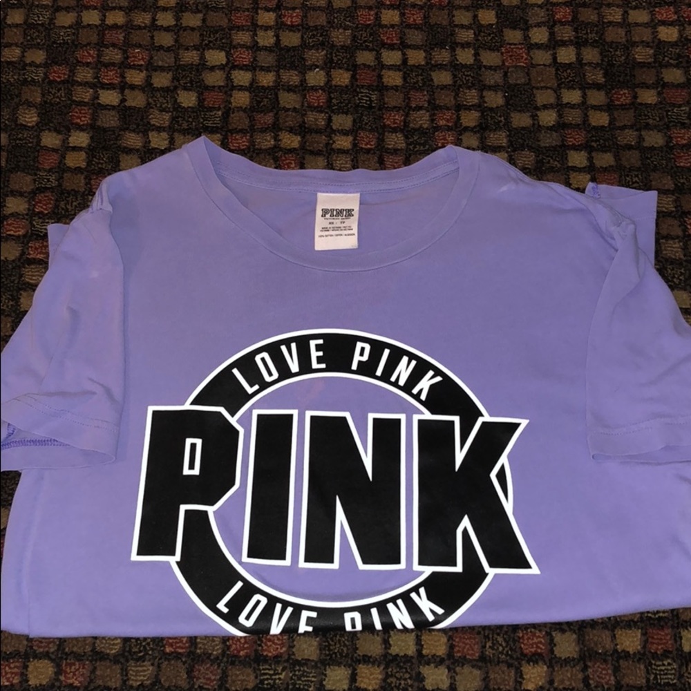Love Pink Oversized Tee